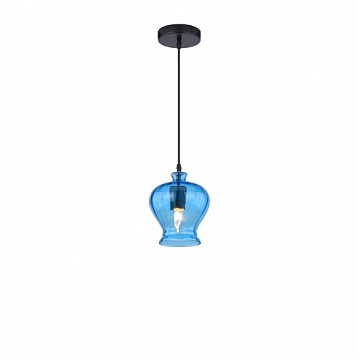 Светильник подвесной Arte lamp A8127SP-1BL FESTA Светильник подвесной Arte lamp A8127SP-1BL FESTAОдиночные<br>Подвесной светильник – это универсальный вариант, подходящий для любой комнаты. Сегодня производители предлагают огромный выбор таких моделей по самым разным ценам. В каталоге интернет-магазина «Светодом» мы собрали большое количество интересных и оригинальных светильников по выгодной стоимости. Вы можете приобрести их в Москве, Екатеринбурге и любом другом городе России. Подвесной светильник ARTELamp A8127SP-1BL сразу же привлечет внимание Ваших гостей благодаря стильному исполнению. Благородный дизайн позволит использовать эту модель практически в любом интерьере. Она обеспечит достаточно света и при этом легко монтируется. Чтобы купить подвесной светильник ARTELamp A8127SP-1BL, воспользуйтесь формой на нашем сайте или позвоните менеджерам интернет-магазина.<br><br>S освещ. до, м2: 2<br>Тип лампы: Накаливания / энергосбережения / светодиодная<br>Тип цоколя: E27<br>Количество ламп: 1<br>MAX мощность ламп, Вт: 40<br>Размеры: H19xW11xL11+шн/цп100<br>Цвет арматуры: синий
