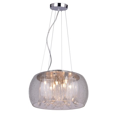 A8145SP-7CC Arte lamp Светильник A8145SP-7CC Arte lamp СветильникПодвесные<br><br><br>Установка на натяжной потолок: Да<br>S освещ. до, м2: 10<br>Крепление: Планка<br>Цветовая t, К: 2700K<br>Тип цоколя: G9<br>Цвет арматуры: Серебристый хром<br>Количество ламп: 7<br>Диаметр, мм мм: 400<br>Длина цепи/провода, мм: 1000<br>Длина, мм: 400<br>Высота, мм: 200<br>MAX мощность ламп, Вт: 28W<br>Общая мощность, Вт: 28W