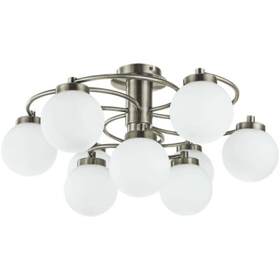 Люстра Arte lamp A8170PL-9AB Cloud Люстра Arte lamp A8170PL-9AB CloudПотолочные<br>Компания «Светодом» предлагает широкий ассортимент люстр от известных производителей. Представленные в нашем каталоге товары выполнены из современных материалов и обладают отличным качеством. Благодаря широкому ассортименту Вы сможете найти у нас люстру под любой интерьер. Мы предлагаем как классические варианты, так и современные модели, отличающиеся лаконичностью и простотой форм. Стильная люстра Arte lamp A8170PL-9AB станет украшением любого дома. Эта модель от известного производителя не оставит равнодушным ценителей красивых и оригинальных предметов интерьера. Люстра Arte lamp A8170PL-9AB обеспечит равномерное распределение света по всей комнате. При выборе обратите внимание на характеристики, позволяющие приобрести наиболее подходящую модель. Купить понравившуюся люстру по доступной цене Вы можете в интернет-магазине «Светодом». Мы предлагаем доставку не только по Москве и Екатеринбурге, но и по всей России.<br><br>Установка на натяжной потолок: Да<br>S освещ. до, м2: 24<br>Крепление: Планка<br>Тип лампы: накаливания / энергосбережения / LED-светодиодная<br>Тип цоколя: E14<br>Количество ламп: 9<br>Ширина, мм: 600<br>MAX мощность ламп, Вт: 40<br>Диаметр, мм мм: 600<br>Высота, мм: 300<br>Цвет арматуры: бронзовый