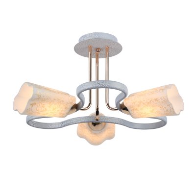 Люстра Arte lamp A8182PL-3WG Romola Люстра Arte lamp A8182PL-3WG RomolaПотолочные<br>Отличную модель светильника Arte lamp A8182PL-3WG из серии ROMOLA производства Италии возможно купить оптом и в розницу на официальном сайте интернет-магазина Светодом.<br><br>Установка на натяжной потолок: Да<br>S освещ. до, м2: 12<br>Крепление: Планка<br>Тип лампы: накаливания / энергосбережения / LED-светодиодная<br>Тип цоколя: E14<br>Цвет арматуры: белый с золотистой патиной<br>Количество ламп: 3<br>Диаметр, мм мм: 47<br>Высота, мм: 27<br>MAX мощность ламп, Вт: 60