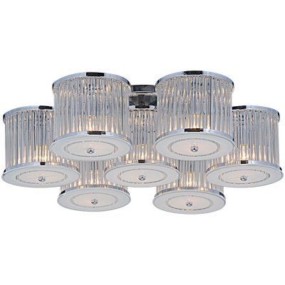 Светильник Arte lamp A8240PL-7CC Glassy Светильник Arte lamp A8240PL-7CC GlassyПотолочные<br>Компания «Светодом» предлагает широкий ассортимент люстр от известных производителей. Представленные в нашем каталоге товары выполнены из современных материалов и обладают отличным качеством. Благодаря широкому ассортименту Вы сможете найти у нас люстру под любой интерьер. Мы предлагаем как классические варианты, так и современные модели, отличающиеся лаконичностью и простотой форм. Стильная люстра Arte lamp A8240PL-7CC станет украшением любого дома. Эта модель от известного производителя не оставит равнодушным ценителей красивых и оригинальных предметов интерьера. Люстра Arte lamp A8240PL-7CC обеспечит равномерное распределение света по всей комнате. При выборе обратите внимание на характеристики, позволяющие приобрести наиболее подходящую модель. Купить понравившуюся люстру по доступной цене Вы можете в интернет-магазине «Светодом».<br><br>Установка на натяжной потолок: Ограничено<br>S освещ. до, м2: 14<br>Крепление: Планка<br>Тип лампы: накал-я - энергосбер-я<br>Тип цоколя: E14<br>Количество ламп: 7<br>MAX мощность ламп, Вт: 40<br>Диаметр, мм мм: 750<br>Высота, мм: 210<br>Цвет арматуры: серебристый