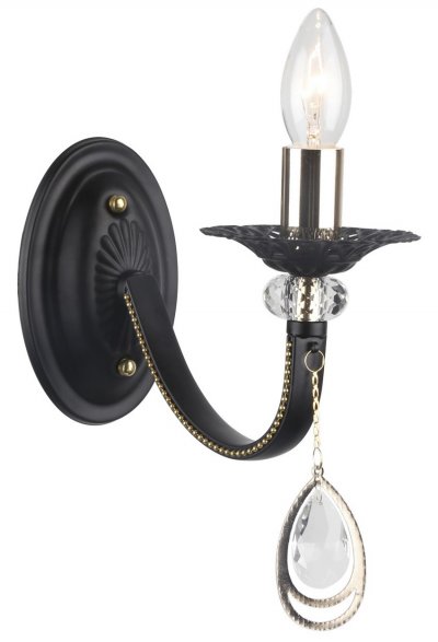 Светильник Arte lamp A8540AP-1BK Dallas Светильник Arte lamp A8540AP-1BK DallasМодерн<br><br><br>Тип цоколя: E14<br>Количество ламп: 1<br>Ширина, мм: 110<br>MAX мощность ламп, Вт: 40<br>Длина, мм: 230<br>Высота, мм: 230