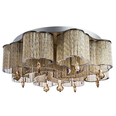 Светильник потолочный Arte lamp A8561PL-20CG ONDATA Светильник потолочный Arte lamp A8561PL-20CG ONDATAПотолочные<br>Компани «Светодом» предлагает широкий ассортимент лстр от известных производителей. Представленные в нашем каталоге товары выполнены из современных материалов и обладат отличным качеством. Благодар широкому ассортименту Вы сможете найти у нас лстру под лбой интерьер. Мы предлагаем как классические варианты, так и современные модели, отличащиес лаконичность и простотой форм. Стильна лстра Arte lamp A8561PL-20CG станет украшением лбого дома. Эта модель от известного производител не оставит равнодушным ценителей красивых и оригинальных предметов интерьера. Лстра Arte lamp A8561PL-20CG обеспечит равномерное распределение света по всей комнате. При выборе обратите внимание на характеристики, позволщие приобрести наиболее подходщу модель. Купить понравившус лстру по доступной цене Вы можете в интернет-магазине «Светодом».<br><br>Установка на натжной потолок: Ограничено<br>S освещ. до, м2: 33<br>Крепление: Планка<br>Тип лампы: галогенна/LED<br>Тип цокол: G9<br>Количество ламп: 20<br>MAX мощность ламп, Вт: 33<br>Размеры: H24xW68xL68<br>Цвет арматуры: серебристый