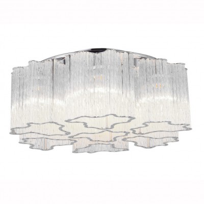 Светильник потолочный Arte lamp A8567PL-7CL DILETTO Светильник потолочный Arte lamp A8567PL-7CL DILETTOПотолочные<br>Компания «Светодом» предлагает широкий ассортимент люстр от известных производителей. Представленные в нашем каталоге товары выполнены из современных материалов и обладают отличным качеством. Благодаря широкому ассортименту Вы сможете найти у нас люстру под любой интерьер. Мы предлагаем как классические варианты, так и современные модели, отличающиеся лаконичностью и простотой форм. Стильная люстра Arte lamp A8567PL-7CL станет украшением любого дома. Эта модель от известного производителя не оставит равнодушным ценителей красивых и оригинальных предметов интерьера. Люстра Arte lamp A8567PL-7CL обеспечит равномерное распределение света по всей комнате. При выборе обратите внимание на характеристики, позволяющие приобрести наиболее подходящую модель. Купить понравившуюся люстру по доступной цене Вы можете в интернет-магазине «Светодом».<br><br>Установка на натяжной потолок: Ограничено<br>S освещ. до, м2: 14<br>Крепление: Планка<br>Тип лампы: Накаливания / энергосбережения / светодиодная<br>Тип цоколя: E14<br>Количество ламп: 7<br>MAX мощность ламп, Вт: 40<br>Диаметр, мм мм: 500<br>Размеры: H18xW50xL50<br>Высота, мм: 180<br>Цвет арматуры: серебристый