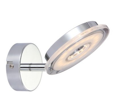 Светильник настенный бра Arte lamp A8971AP-1CC FASCIO Светильник настенный бра Arte lamp A8971AP-1CC FASCIOОдиночные<br>Светильники-споты – это оригинальные изделия с современным дизайном. Они позволяют не ограничивать свою фантазию при выборе освещения для интерьера. Такие модели обеспечивают достаточно качественный свет. Благодаря компактным размерам Вы можете использовать несколько спотов для одного помещения. Интернет-магазин «Светодом» предлагает необычный светильник-спот ARTE Lamp A8971AP-1CC по привлекательной цене. Эта модель станет отличным дополнением к люстре, выполненной в том же стиле. Перед оформлением заказа изучите характеристики изделия. Купить светильник-спот ARTE Lamp A8971AP-1CC в нашем онлайн-магазине Вы можете либо с помощью формы на сайте, либо по указанным выше телефонам. Обратите внимание, что у нас склады не только в Москве и Екатеринбурге, но и других городах России.<br><br>Тип лампы: LED<br>Тип цоколя: LED<br>Цвет арматуры: серебристый<br>Количество ламп: 1<br>Размеры: H18xW16xL10<br>MAX мощность ламп, Вт: 5