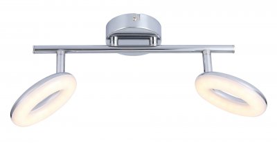 Светильник настенный бра Arte lamp A8972AP-2CC CIAMBELLA Светильник настенный бра Arte lamp A8972AP-2CC CIAMBELLAДвойные<br>Светильники-споты – это оригинальные изделия с современным дизайном. Они позволяют не ограничивать свою фантазию при выборе освещения для интерьера. Такие модели обеспечивают достаточно качественный свет. Благодаря компактным размерам Вы можете использовать несколько спотов для одного помещения. Интернет-магазин «Светодом» предлагает необычный светильник-спот ARTE Lamp A8972AP-2CC по привлекательной цене. Эта модель станет отличным дополнением к люстре, выполненной в том же стиле. Перед оформлением заказа изучите характеристики изделия. Купить светильник-спот ARTE Lamp A8972AP-2CC в нашем онлайн-магазине Вы можете либо с помощью формы на сайте, либо по указанным выше телефонам. Обратите внимание, что у нас склады не только в Москве и Екатеринбурге, но и других городах России.<br><br>S освещ. до, м2: 4<br>Тип цоколя: LED<br>Цвет арматуры: серебристый<br>Количество ламп: 2<br>Размеры: H9xW18xL32<br>MAX мощность ламп, Вт: 4