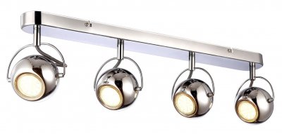 Светильник потолочный Arte lamp A9128PL-4CC SPIA Светильник потолочный Arte lamp A9128PL-4CC SPIAС 4 лампами<br>Светильники-споты – то оригинальные издели с современным дизайном. Они позволт не ограничивать сво фантази при выборе освещени дл интерьера. Такие модели обеспечиват достаточно качественный свет. Благодар компактным размерам Вы можете использовать несколько спотов дл одного помещени. Интернет-магазин «Светодом» предлагает необычный светильник-спот ARTE Lamp A9128PL-4CC по привлекательной цене. Эта модель станет отличным дополнением к лстре, выполненной в том же стиле. Перед оформлением заказа изучите характеристики издели. Купить светильник-спот ARTE Lamp A9128PL-4CC в нашем онлайн-магазине Вы можете либо с помощь формы на сайте, либо по указанным выше телефонам. Обратите внимание, что мы предлагаем доставку не только по Москве и Екатеринбургу, но и всем остальным российским городам.<br><br>Тип лампы: галогенна/LED<br>Тип цокол: GU10<br>Количество ламп: 4<br>MAX мощность ламп, Вт: 50<br>Размеры: H16xW12xL62<br>Цвет арматуры: серебристый