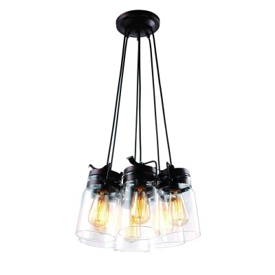 A9179SP-6CK Arte lamp Светильник A9179SP-6CK Arte lamp СветильникПодвесные<br><br><br>Установка на натяжной потолок: Да<br>S освещ. до, м2: 18<br>Крепление: Планка<br>Тип лампы: Накаливания / энергосбережения / светодиодная<br>Тип цоколя: E27<br>Количество ламп: 6<br>MAX мощность ламп, Вт: 60W<br>Диаметр, мм мм: 280<br>Длина цепи/провода, мм: 1000<br>Размеры: L40*W275*H127<br>Длина, мм: 400<br>Высота, мм: 220<br>Цвет арматуры: коричневый<br>Общая мощность, Вт: 60W