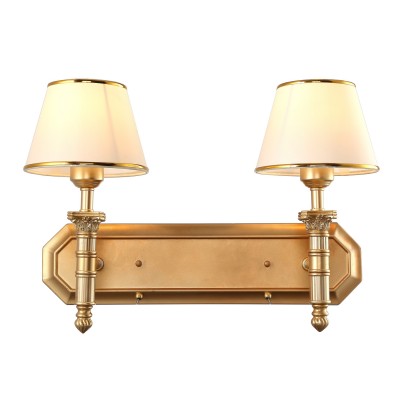 A9185AP-2SG Arte lamp Светильник A9185AP-2SG Arte lamp СветильникКлассические<br><br><br>Тип лампы: Накаливания / энергосбережения / светодиодная<br>Тип цоколя: E27<br>Количество ламп: 2<br>MAX мощность ламп, Вт: 40W<br>Диаметр, мм мм: 220<br>Размеры: L46*H32*H22<br>Длина, мм: 470<br>Высота, мм: 330<br>Цвет арматуры: МАТОВОЕ золотой<br>Общая мощность, Вт: 40W