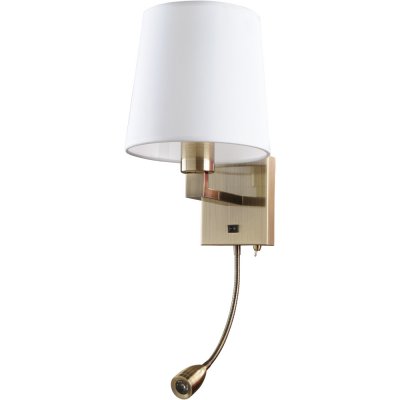 Светильник бра Arte lamp A9246AP-2AB Hall Светильник бра Arte lamp A9246AP-2AB HallКлассические<br><br><br>S освещ. до, м2: 2<br>Тип лампы: комбинированная<br>Тип цоколя: E27/LED<br>Количество ламп: 2<br>Ширина, мм: 230<br>MAX мощность ламп, Вт: 3<br>Диаметр, мм мм: 180<br>Расстояние от стены, мм: 230<br>Высота, мм: 560<br>Цвет арматуры: бронзовый