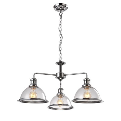 A9273LM-3CC Arte lamp Светильник A9273LM-3CC Arte lamp СветильникПодвесные<br><br><br>Установка на натяжной потолок: Да<br>S освещ. до, м2: 9<br>Крепление: Планка<br>Тип лампы: Накаливания / энергосбережения / светодиодная650<br>Тип цоколя: E27<br>Цвет арматуры: Серебристый хром<br>Количество ламп: 3<br>Диаметр, мм мм: 650<br>Длина цепи/провода, мм: 450<br>Размеры: ?65*H81<br>Длина, мм: 650<br>Высота, мм: 350<br>MAX мощность ламп, Вт: 60W<br>Общая мощность, Вт: 60W