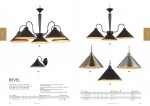 Люстра металлическая Arte lamp A9330LM-3BR Cone