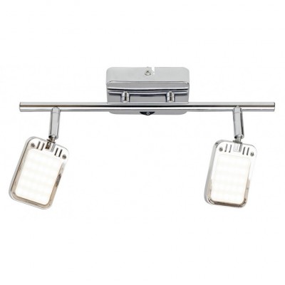 Светильник настенный бра Arte lamp A9412AP-2CC RAMPA Светильник настенный бра Arte lamp A9412AP-2CC RAMPAДвойные<br>Светильники-споты – это оригинальные изделия с современным дизайном. Они позволяют не ограничивать свою фантазию при выборе освещения для интерьера. Такие модели обеспечивают достаточно качественный свет. Благодаря компактным размерам Вы можете использовать несколько спотов для одного помещения. Интернет-магазин «Светодом» предлагает необычный светильник-спот ARTE Lamp A9412AP-2CC по привлекательной цене. Эта модель станет отличным дополнением к люстре, выполненной в том же стиле. Перед оформлением заказа изучите характеристики изделия. Купить светильник-спот ARTE Lamp A9412AP-2CC в нашем онлайн-магазине Вы можете либо с помощью формы на сайте, либо по указанным выше телефонам. Обратите внимание, что мы предлагаем доставку не только по Москве и Екатеринбургу, но и всем остальным российским городам.<br><br>Тип лампы: LED<br>Тип цоколя: LED<br>Количество ламп: 2<br>MAX мощность ламп, Вт: 2<br>Размеры: H7xW18xL34<br>Цвет арматуры: серебристый