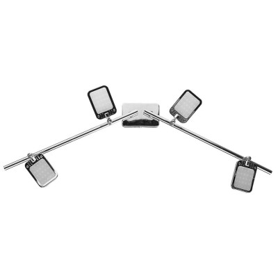 Светильник потолочный Arte lamp A9412PL-4CC RAMPA Светильник потолочный Arte lamp A9412PL-4CC RAMPAС 4 лампами<br>Светильники-споты – это оригинальные изделия с современным дизайном. Они позволяют не ограничивать свою фантазию при выборе освещения для интерьера. Такие модели обеспечивают достаточно качественный свет. Благодаря компактным размерам Вы можете использовать несколько спотов для одного помещения. Интернет-магазин «Светодом» предлагает необычный светильник-спот ARTE Lamp A9412PL-4CC по привлекательной цене. Эта модель станет отличным дополнением к люстре, выполненной в том же стиле. Перед оформлением заказа изучите характеристики изделия. Купить светильник-спот ARTE Lamp A9412PL-4CC в нашем онлайн-магазине Вы можете либо с помощью формы на сайте, либо по указанным выше телефонам. Обратите внимание, что у нас склады не только в Москве и Екатеринбурге, но и других городах России.<br><br>S освещ. до, м2: 4<br>Тип лампы: LED<br>Тип цоколя: LED<br>Цвет арматуры: серебристый<br>Количество ламп: 4<br>Размеры: H7xW18xL83,5<br>MAX мощность ламп, Вт: 2