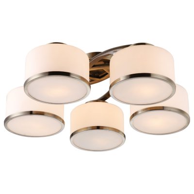 Люстра Arte lamp A9495PL-5AB Manhattan Люстра Arte lamp A9495PL-5AB ManhattanПотолочные<br>Компания «Светодом» предлагает широкий ассортимент люстр от известных производителей. Представленные в нашем каталоге товары выполнены из современных материалов и обладают отличным качеством. Благодаря широкому ассортименту Вы сможете найти у нас люстру под любой интерьер. Мы предлагаем как классические варианты, так и современные модели, отличающиеся лаконичностью и простотой форм. Стильная люстра Arte lamp A9495PL-5AB станет украшением любого дома. Эта модель от известного производителя не оставит равнодушным ценителей красивых и оригинальных предметов интерьера. Люстра Arte lamp A9495PL-5AB обеспечит равномерное распределение света по всей комнате. При выборе обратите внимание на характеристики, позволяющие приобрести наиболее подходящую модель. Купить понравившуюся люстру по доступной цене Вы можете в интернет-магазине «Светодом».<br><br>Установка на натяжной потолок: Да<br>S освещ. до, м2: 14<br>Крепление: Планка<br>Тип лампы: накаливания / энергосбережения / LED-светодиодная<br>Тип цоколя: E27<br>Количество ламп: 5<br>Ширина, мм: 680<br>MAX мощность ламп, Вт: 40<br>Диаметр, мм мм: 680<br>Высота, мм: 220<br>Цвет арматуры: бронзовый