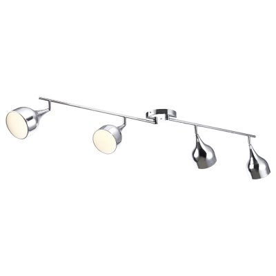 Светильник Arte lamp A9555PL-4CC Campana Светильник Arte lamp A9555PL-4CC CampanaС 4 лампами<br>Светильники-споты – это оригинальные изделия с современным дизайном. Они позволяют не ограничивать свою фантазию при выборе освещения для интерьера. Такие модели обеспечивают достаточно качественный свет. Благодаря компактным размерам Вы можете использовать несколько спотов для одного помещения. Интернет-магазин «Светодом» предлагает необычный светильник-спот ARTE Lamp A9555PL-4CC по привлекательной цене. Эта модель станет отличным дополнением к люстре, выполненной в том же стиле. Перед оформлением заказа изучите характеристики изделия. Купить светильник-спот ARTE Lamp A9555PL-4CC в нашем онлайн-магазине Вы можете либо с помощью формы на сайте, либо по указанным выше телефонам. Обратите внимание, что мы предлагаем доставку не только по Москве и Екатеринбургу, но и всем остальным российским городам.<br><br>Тип лампы: Накаливания / энергосбережения / светодиодная<br>Тип цоколя: E14<br>Количество ламп: 4<br>Ширина, мм: 120<br>MAX мощность ламп, Вт: 40<br>Длина, мм: 1610<br>Высота, мм: 170<br>Цвет арматуры: серебристый