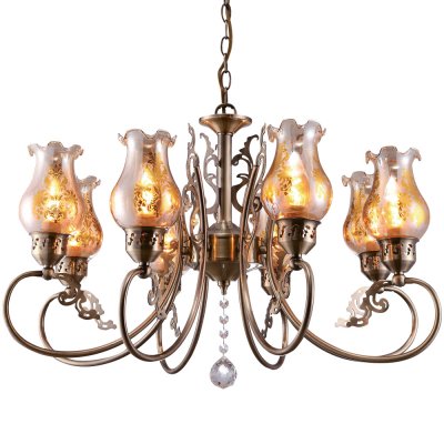 Подвесная люстра Arte lamp A9561LM-8AB Ballerina Подвесная люстра Arte lamp A9561LM-8AB BallerinaПодвесные<br>Компания «Светодом» предлагает широкий ассортимент люстр от известных производителей. Представленные в нашем каталоге товары выполнены из современных материалов и обладают отличным качеством. Благодаря широкому ассортименту Вы сможете найти у нас люстру под любой интерьер. Мы предлагаем как классические варианты, так и современные модели, отличающиеся лаконичностью и простотой форм. Стильная люстра Arte lamp A9561LM-8AB станет украшением любого дома. Эта модель от известного производителя не оставит равнодушным ценителей красивых и оригинальных предметов интерьера. Люстра Arte lamp A9561LM-8AB обеспечит равномерное распределение света по всей комнате. При выборе обратите внимание на характеристики, позволяющие приобрести наиболее подходящую модель. Купить понравившуюся люстру по доступной цене Вы можете в интернет-магазине «Светодом».<br><br>Установка на натяжной потолок: Да<br>S освещ. до, м2: 16<br>Крепление: Крюк<br>Тип лампы: накаливания / энергосбережения / LED-светодиодная<br>Тип цоколя: E14<br>Количество ламп: 8<br>MAX мощность ламп, Вт: 40<br>Диаметр, мм мм: 640<br>Длина цепи/провода, мм: 560<br>Высота, мм: 410<br>Оттенок (цвет): Прозрачный<br>Цвет арматуры: бронзовый