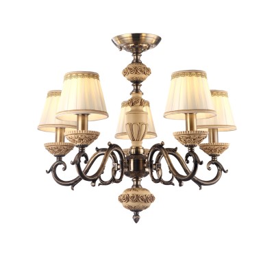 Светильник Arte lamp A9575PL-5AB Cherish Светильник Arte lamp A9575PL-5AB CherishПотолочные<br>Компания «Светодом» предлагает широкий ассортимент люстр от известных производителей. Представленные в нашем каталоге товары выполнены из современных материалов и обладают отличным качеством. Благодаря широкому ассортименту Вы сможете найти у нас люстру под любой интерьер. Мы предлагаем как классические варианты, так и современные модели, отличающиеся лаконичностью и простотой форм. Стильная люстра Arte lamp A9575PL-5AB станет украшением любого дома. Эта модель от известного производителя не оставит равнодушным ценителей красивых и оригинальных предметов интерьера. Люстра Arte lamp A9575PL-5AB обеспечит равномерное распределение света по всей комнате. При выборе обратите внимание на характеристики, позволяющие приобрести наиболее подходящую модель. Купить понравившуюся люстру по доступной цене Вы можете в интернет-магазине «Светодом».<br><br>Установка на натяжной потолок: Да<br>S освещ. до, м2: 10<br>Крепление: Планка<br>Тип лампы: накаливания / энергосбережения / LED-светодиодная<br>Тип цоколя: E14<br>Количество ламп: 5<br>MAX мощность ламп, Вт: 40<br>Диаметр, мм мм: 660<br>Высота, мм: 540