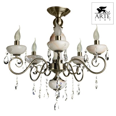 Светильник Arte lamp A9591PL-5AB Onyx Red Светильник Arte lamp A9591PL-5AB Onyx RedПотолочные<br>Компания «Светодом» предлагает широкий ассортимент люстр от известных производителей. Представленные в нашем каталоге товары выполнены из современных материалов и обладают отличным качеством. Благодаря широкому ассортименту Вы сможете найти у нас люстру под любой интерьер. Мы предлагаем как классические варианты, так и современные модели, отличающиеся лаконичностью и простотой форм. Стильная люстра Arte lamp A9591PL-5AB станет украшением любого дома. Эта модель от известного производителя не оставит равнодушным ценителей красивых и оригинальных предметов интерьера. Люстра Arte lamp A9591PL-5AB обеспечит равномерное распределение света по всей комнате. При выборе обратите внимание на характеристики, позволяющие приобрести наиболее подходящую модель. Купить понравившуюся люстру по доступной цене Вы можете в интернет-магазине «Светодом».<br><br>Установка на натяжной потолок: Да<br>S освещ. до, м2: 10<br>Крепление: Планка<br>Тип цоколя: E14<br>Количество ламп: 5<br>MAX мощность ламп, Вт: 40<br>Диаметр, мм мм: 580<br>Высота, мм: 550