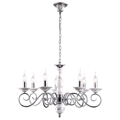 Светильник Arte lamp A9593LM-7CC Sonia Светильник Arte lamp A9593LM-7CC SoniaПодвесные<br>Компани «Светодом» предлагает широкий ассортимент лстр от известных производителей. Представленные в нашем каталоге товары выполнены из современных материалов и обладат отличным качеством. Благодар широкому ассортименту Вы сможете найти у нас лстру под лбой интерьер. Мы предлагаем как классические варианты, так и современные модели, отличащиес лаконичность и простотой форм. Стильна лстра Arte lamp A9593LM-7CC станет украшением лбого дома. Эта модель от известного производител не оставит равнодушным ценителей красивых и оригинальных предметов интерьера. Лстра Arte lamp A9593LM-7CC обеспечит равномерное распределение света по всей комнате. При выборе обратите внимание на характеристики, позволщие приобрести наиболее подходщу модель. Купить понравившус лстру по доступной цене Вы можете в интернет-магазине «Светодом».<br><br>Установка на натжной потолок: Да<br>S освещ. до, м2: 14<br>Крепление: Крк<br>Тип цокол: E14<br>Количество ламп: 7<br>MAX мощность ламп, Вт: 40<br>Диаметр, мм мм: 720<br>Высота, мм: 480