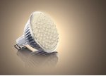 Лампа Ambrella светодиодная (LED) под цоколь GU5,3 3W 220V, свет теплый AM35318
