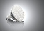 Лампа Ambrella светодиодная (LED) под цоколь GU5,3 3W 220V, свет белый (MR16 JCDR 60LED-4200K) AM35319