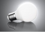 Лампа Ambrella светодиодная (LED) под цоколь E27 4W 220V, свет белый (B60 E27-4200K) AM35327