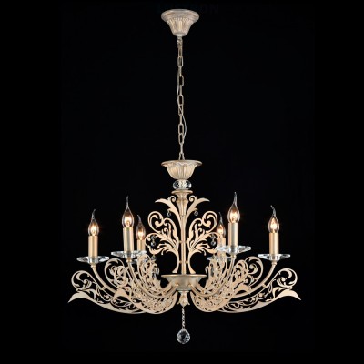 Люстра Maytoni ARM005-06-G Salute Люстра Maytoni ARM005-06-G SaluteПодвесные<br>Компания «Светодом» предлагает широкий ассортимент люстр от известных производителей. Представленные в нашем каталоге товары выполнены из современных материалов и обладают отличным качеством. Благодаря широкому ассортименту Вы сможете найти у нас люстру под любой интерьер. Мы предлагаем как классические варианты, так и современные модели, отличающиеся лаконичностью и простотой форм. Стильная люстра Maytoni ARM005-06-G станет украшением любого дома. Эта модель от известного производителя не оставит равнодушным ценителей красивых и оригинальных предметов интерьера. Люстра Maytoni ARM005-06-G обеспечит равномерное распределение света по всей комнате. При выборе обратите внимание на характеристики, позволяющие приобрести наиболее подходящую модель. Купить понравившуюся люстру по доступной цене Вы можете в интернет-магазине «Светодом». Мы предлагаем доставку не только по Москве и Екатеринбурге, но и по всей России.<br><br>Установка на натяжной потолок: Да<br>S освещ. до, м2: 18<br>Крепление: Крюк<br>Тип лампы: накаливания / энергосбережения / LED-светодиодная<br>Тип цоколя: E14<br>Количество ламп: 6<br>MAX мощность ламп, Вт: 60<br>Диаметр, мм мм: 740<br>Длина цепи/провода, мм: 400<br>Высота, мм: 590<br>Цвет арматуры: золотой