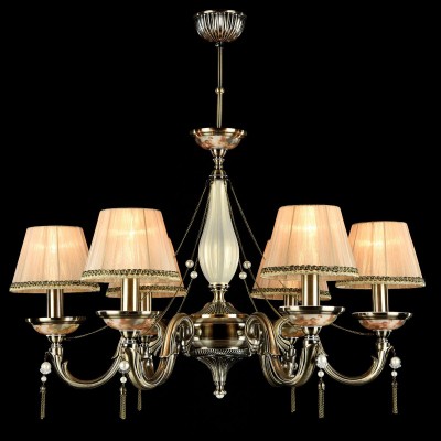 Люстра Maytoni ARM024-06-R Demitas Люстра Maytoni ARM024-06-R DemitasПодвесные<br>Компания «Светодом» предлагает широкий ассортимент люстр от известных производителей. Представленные в нашем каталоге товары выполнены из современных материалов и обладают отличным качеством. Благодаря широкому ассортименту Вы сможете найти у нас люстру под любой интерьер. Мы предлагаем как классические варианты, так и современные модели, отличающиеся лаконичностью и простотой форм. Стильная люстра Maytoni ARM024-06-R станет украшением любого дома. Эта модель от известного производителя не оставит равнодушным ценителей красивых и оригинальных предметов интерьера. Люстра Maytoni ARM024-06-R обеспечит равномерное распределение света по всей комнате. При выборе обратите внимание на характеристики, позволяющие приобрести наиболее подходящую модель. Купить понравившуюся люстру по доступной цене Вы можете в интернет-магазине «Светодом».<br><br>Установка на натяжной потолок: Да<br>S освещ. до, м2: 12<br>Крепление: Крюк<br>Тип лампы: накаливания / энергосбережения / LED-светодиодная<br>Тип цоколя: E14<br>Количество ламп: 6<br>MAX мощность ламп, Вт: 40<br>Диаметр, мм мм: 750<br>Длина цепи/провода, мм: 400<br>Высота, мм: 530<br>Цвет арматуры: бронзовый