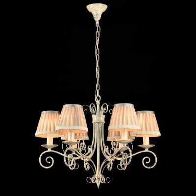 Люстра Maytoni ARM029-06-W Felicita Люстра Maytoni ARM029-06-W FelicitaПодвесные<br>Компания «Светодом» предлагает широкий ассортимент люстр от известных производителей. Представленные в нашем каталоге товары выполнены из современных материалов и обладают отличным качеством. Благодаря широкому ассортименту Вы сможете найти у нас люстру под любой интерьер. Мы предлагаем как классические варианты, так и современные модели, отличающиеся лаконичностью и простотой форм. Стильная люстра Maytoni ARM029-06-W станет украшением любого дома. Эта модель от известного производителя не оставит равнодушным ценителей красивых и оригинальных предметов интерьера. Люстра Maytoni ARM029-06-W обеспечит равномерное распределение света по всей комнате. При выборе обратите внимание на характеристики, позволяющие приобрести наиболее подходящую модель. Купить понравившуюся люстру по доступной цене Вы можете в интернет-магазине «Светодом».<br><br>Установка на натяжной потолок: Да<br>S освещ. до, м2: 12<br>Крепление: Крюк<br>Тип лампы: накаливания / энергосбережения / LED-светодиодная<br>Тип цоколя: E14<br>Количество ламп: 6<br>MAX мощность ламп, Вт: 40<br>Диаметр, мм мм: 620<br>Длина цепи/провода, мм: 400<br>Высота, мм: 440<br>Цвет арматуры: белый