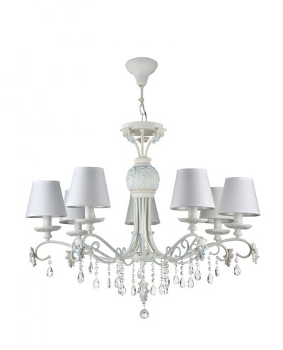 Люстра Maytoni ARM033-07-BL Laurie Люстра Maytoni ARM033-07-BL LaurieПодвесные<br>Компания «Светодом» предлагает широкий ассортимент люстр от известных производителей. Представленные в нашем каталоге товары выполнены из современных материалов и обладают отличным качеством. Благодаря широкому ассортименту Вы сможете найти у нас люстру под любой интерьер. Мы предлагаем как классические варианты, так и современные модели, отличающиеся лаконичностью и простотой форм. Стильная люстра Maytoni ARM033-07-BL станет украшением любого дома. Эта модель от известного производителя не оставит равнодушным ценителей красивых и оригинальных предметов интерьера. Люстра Maytoni ARM033-07-BL обеспечит равномерное распределение света по всей комнате. При выборе обратите внимание на характеристики, позволяющие приобрести наиболее подходящую модель. Купить понравившуюся люстру по доступной цене Вы можете в интернет-магазине «Светодом».<br><br>Установка на натяжной потолок: Да<br>S освещ. до, м2: 14<br>Тип цоколя: E14<br>Количество ламп: 7<br>MAX мощность ламп, Вт: 40<br>Диаметр, мм мм: 810<br>Высота, мм: 710