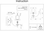 Светильник настенный бра Maytoni ARM098-01-R Vals