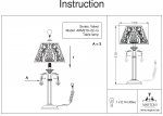 Настольная лампа Maytoni ARM219-22-G Velvet