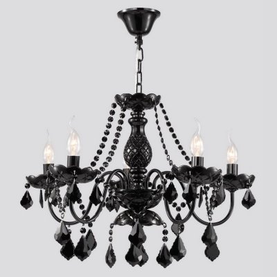 Люстра черная Maytoni ARM220-05-R Elegant 17 Люстра черная Maytoni ARM220-05-R Elegant 17Подвесные<br>Классическая люстра от компании Майтони создаст простую, теплую и уютную обстановку в доме. При желании подвесную люстру Maytoni Elegant ARM220-05-R можно повесить в кабинете. Оригинальная конструкция не оставит никого равнодушным. На фото можно разглядеть ее детально. Благодаря черному цвету с хрустальной отделкой, люстра идеально впишется в любой интерьер. Для работы потребуется пять лампочек. Крепиться люстра от фирмы Maytoni на специальный крючок. Купив такую подвесную люстру по хорошей цене можно превратить любое помещение в настоящий королевский зал. В стоимость данного изделия не входят лампочки, их следует.<br><br>Установка на натяжной потолок: Да<br>S освещ. до, м2: 20<br>Крепление: Крюк<br>Тип лампы: накаливания / энергосбережения / LED-светодиодная<br>Тип цоколя: E14<br>Количество ламп: 5<br>MAX мощность ламп, Вт: 60<br>Диаметр, мм мм: 600<br>Длина цепи/провода, мм: 400<br>Высота, мм: 450<br>Цвет арматуры: черный