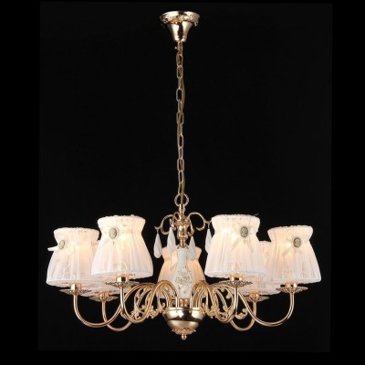 Лстра Maytoni ARM324-07-G Elegant 42 Лстра Maytoni ARM324-07-G Elegant 42Подвесные<br>Подвесна лстра фирмы Майтони станет достойным украшением вашего интерьера. Как вы можете видеть на фото, ее конструкци состоит из пти великолепных плафонов. Каждый плафон обтнут легкой, прозрачной ткань нежно-кремового цвета и присобран изщной ленточкой. Установлены плафоны на грациозно изогнутых держателх литного золотого цвета. Центральна штанга подвесной лстры Maytoni ARM324-07-G выполнена в белом цвете и украшена декоративными белыми подвесками. Чтобы купить ту лстру по указанной стоимости обращайтесь к нашим специалистам или самостотельно оформлйте завку. Издели от Maytoni ? то изысканный стиль, разумна цена и высокое качество.<br><br>Установка на натжной потолок: Да<br>S освещ. до, м2: 18<br>Крепление: Крк<br>Тип лампы: накаливани / нергосбережени / LED-светодиодна<br>Тип цокол: E14<br>Количество ламп: 7<br>MAX мощность ламп, Вт: 40<br>Диаметр, мм мм: 680<br>Длина цепи/провода, мм: 400<br>Высота, мм: 360<br>Цвет арматуры: золотой