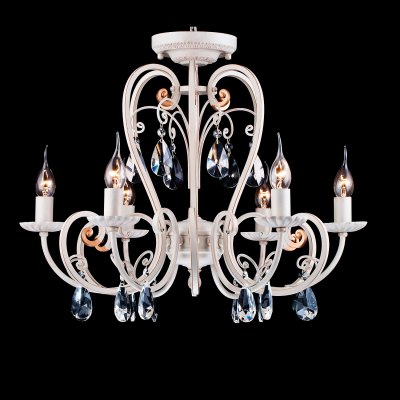 Люстра Maytoni ARM336-06-W ARM336 Люстра Maytoni ARM336-06-W ARM336Подвесные<br>Компания «Светодом» предлагает широкий ассортимент люстр от известных производителей. Представленные в нашем каталоге товары выполнены из современных материалов и обладают отличным качеством. Благодаря широкому ассортименту Вы сможете найти у нас люстру под любой интерьер. Мы предлагаем как классические варианты, так и современные модели, отличающиеся лаконичностью и простотой форм. <br>Стильная люстра Maytoni ARM336-06-W станет украшением любого дома. Эта модель от известного производителя не оставит равнодушным ценителей красивых и оригинальных предметов интерьера. Люстра Maytoni ARM336-06-W обеспечит равномерное распределение света по всей комнате. При выборе обратите внимание на характеристики, позволяющие приобрести наиболее подходящую модель. <br>Купить понравившуюся люстру по доступной цене Вы можете в интернет-магазине «Светодом».<br><br>Установка на натяжной потолок: Да<br>S освещ. до, м2: 24<br>Крепление: Крюк<br>Тип лампы: накаливания / энергосбережения / LED-светодиодная<br>Тип цоколя: E14<br>Количество ламп: 6<br>MAX мощность ламп, Вт: 60<br>Диаметр, мм мм: 580<br>Длина цепи/провода, мм: 400<br>Высота, мм: 500 - 1500<br>Цвет арматуры: белый с золотистой патиной