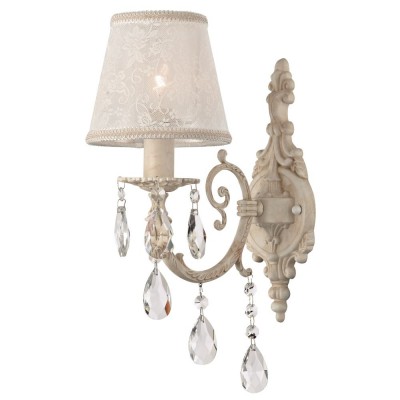 Светильник Maytoni ARM390-01-W Elegant 40 Светильник Maytoni ARM390-01-W Elegant 40Модерн<br>Изделие, выполненное в классическом стиле барокко, разработано дизайнерами известной марки Maytoni, что позволяет не беспокоиться о высоких технических характеристиках бра, рассмотреть которое можно на предложенном фото. Для реализации конструкции бра Maytoni ARM390-01-W конструкторы выбрали металл цвета слоновая кость, который отлично гармонирует с текстильным абажуром, наделенным роскошным жаккардовым рисунком и постельным оттенком. Рельефное основание удерживает изогнутую ножку, которая несет плафон, выполненный в виде свечи. Цена прибора от Майтони не включает стоимость лампочки с цоколем E14, купить которую необходимо отдельно. Обращаем Ваше внимание на то, что изделие имеет удобное и надежное крепление монтажная пластина, которое позволяет прочно притянуть светильник к поверхности декорируемой стены.<br><br>S освещ. до, м2: 2<br>Тип лампы: накаливания / энергосбережения / LED-светодиодная<br>Тип цоколя: E14<br>Количество ламп: 1<br>Ширина, мм: 150<br>MAX мощность ламп, Вт: 40<br>Выступ, мм: 260<br>Высота, мм: 370<br>Цвет арматуры: бежевый