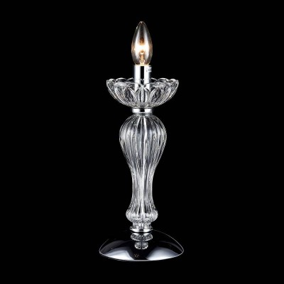 Maytoni Luciano ARM587-11-N Настольная лампа Maytoni Luciano ARM587-11-N Настольная лампаКлассические<br>Настольная лампа – это не просто источник дополнительного освещения, но и оригинальный элемент декора. Его можно установить в спальне, гостиной, кабинете и других комнатах. Интернет-магазин «Светодом» предлагает настольные лампы разных стилей по доступным ценам. Благодаря большому ассортименту Вы обязательно найдете в нашем каталоге именно ту модель, которую искали. Настольная лампа Maytoni ARM587-11-N – прекрасный вариант для завершения интерьера. Ее можно включить одновременно с люстрой для более яркого освещения или без нее для создания уютной атмосферы, настраивающей на отдых. Купить настольную лампу Maytoni ARM587-11-N Вы можете с помощью виртуальной «Корзины» или по контактным номерам, указанным на сайте.<br><br>Тип цоколя: E14<br>Количество ламп: 1<br>MAX мощность ламп, Вт: 40<br>Диаметр, мм мм: 140<br>Высота, мм: 320<br>Цвет арматуры: серебристый хром