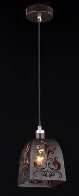 Светильник Maytoni ARM610-00-R Elegant 51 Светильник Maytoni ARM610-00-R Elegant 51Под заказ<br><br><br>S освещ. до, м2: 2<br>Крепление: планка<br>Тип лампы: накаливания / энергосбережения / LED-светодиодная<br>Тип цоколя: E14<br>Количество ламп: 1<br>Ширина, мм: 130<br>MAX мощность ламп, Вт: 40<br>Длина, мм: 130<br>Высота, мм: 140<br>Цвет арматуры: коричневый