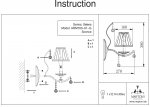 Светильник настенный бра Maytoni ARM700-01-G Elegant 39