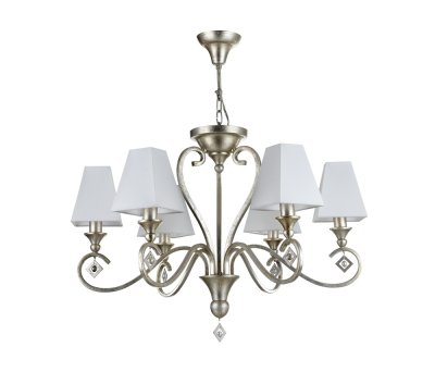Люстра Maytoni ARM854-06-G Rive Gauche Люстра Maytoni ARM854-06-G Rive GaucheПодвесные<br>Компания «Светодом» предлагает широкий ассортимент люстр от известных производителей. Представленные в нашем каталоге товары выполнены из современных материалов и обладают отличным качеством. Благодаря широкому ассортименту Вы сможете найти у нас люстру под любой интерьер. Мы предлагаем как классические варианты, так и современные модели, отличающиеся лаконичностью и простотой форм. Стильная люстра Maytoni ARM854-06-G станет украшением любого дома. Эта модель от известного производителя не оставит равнодушным ценителей красивых и оригинальных предметов интерьера. Люстра Maytoni ARM854-06-G обеспечит равномерное распределение света по всей комнате. При выборе обратите внимание на характеристики, позволяющие приобрести наиболее подходящую модель. Купить понравившуюся люстру по доступной цене Вы можете в интернет-магазине «Светодом».<br><br>Установка на натяжной потолок: Да<br>S освещ. до, м2: 12<br>Тип цоколя: E14<br>Количество ламп: 6<br>MAX мощность ламп, Вт: 40<br>Диаметр, мм мм: 750<br>Высота, мм: 580