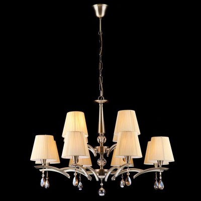 Люстра Maytoni ARM901-12-R Arte Люстра Maytoni ARM901-12-R ArteПодвесные<br>Компания «Светодом» предлагает широкий ассортимент люстр от известных производителей. Представленные в нашем каталоге товары выполнены из современных материалов и обладают отличным качеством. Благодаря широкому ассортименту Вы сможете найти у нас люстру под любой интерьер. Мы предлагаем как классические варианты, так и современные модели, отличающиеся лаконичностью и простотой форм. <br>Стильная люстра Maytoni ARM901-12-R станет украшением любого дома. Эта модель от известного производителя не оставит равнодушным ценителей красивых и оригинальных предметов интерьера. Люстра Maytoni ARM901-12-R обеспечит равномерное распределение света по всей комнате. При выборе обратите внимание на характеристики, позволяющие приобрести наиболее подходящую модель. <br>Купить понравившуюся люстру по доступной цене Вы можете в интернет-магазине «Светодом».<br><br>Установка на натяжной потолок: Да<br>S освещ. до, м2: 24<br>Крепление: Крюк<br>Тип лампы: накаливания / энергосбережения / LED-светодиодная<br>Тип цоколя: E14<br>Цвет арматуры: бронзовый<br>Количество ламп: 12<br>Диаметр, мм мм: 800<br>Длина цепи/провода, мм: 380<br>Высота, мм: 540<br>MAX мощность ламп, Вт: 40