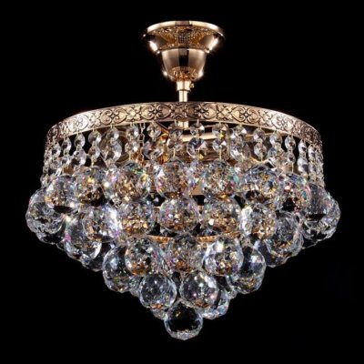 Люстра Maytoni BA783-TK30-G Gala Люстра Maytoni BA783-TK30-G GalaПотолочные<br>Изысканный немецкий прибор, напоминающий роскошную гроздь винограда, представлен в нашем магазине в рамках новой коллекции компании Maytoni, изделия которой наделены весьма лояльной ценой и отличными техническими характеристиками. Фото позволяет полюбоваться красотой хрустальной люстры Maytoni DIAMANT CRYSTAL BA783-TK30-G, купить которую можно по стоимости, приведенной на странице. Бронзовая штанга удерживает обод, украшенный декоративным рельефным рисунком. Он стал основанием для крепления граненых подвесок, сияющих при каждом включении хрустальной люстры от Майтони, работающей с использованием четырех ламп с цоколем E27.<br><br>Установка на натяжной потолок: Да<br>S освещ. до, м2: 16<br>Крепление: Крюк<br>Тип лампы: накаливания / энергосбережения / LED-светодиодная<br>Тип цоколя: E27<br>Количество ламп: 4<br>MAX мощность ламп, Вт: 60<br>Диаметр, мм мм: 320<br>Высота, мм: 300<br>Цвет арматуры: золотой