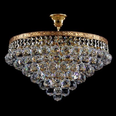 Люстра Maytoni BA783-TK46-G Gala Люстра Maytoni BA783-TK46-G GalaПотолочные<br>Роскошь изысканного осветительного прибора, разработанного дизайнерами фирмы Maytoni, достигается за счет умелого сочетания металла цвета золота и хрусталя, использованного для исполнения граненых хрустальных подвесок. Конструкцию хрустальной люстры Maytoni Diamant Crystal BA783-TK46-G, представленной в нашем магазине по приемлемой, демократичной стоимости, можно рассмотреть на фото. Штанга декорирована изящным рельефным рисунком, она несет обод полуметрового диаметра, который стал основой крепления прозрачных гирлянд, образующих плафон хрустальной люстры от Майтони. Прибор обладает идеальным соотношением цена-качество товара, что позволяет купить его без сомнений и колебаний.<br><br>Установка на натяжной потолок: Да<br>S освещ. до, м2: 24<br>Крепление: Крюк<br>Тип лампы: накаливания / энергосбережения / LED-светодиодная<br>Тип цоколя: E27<br>Количество ламп: 6<br>MAX мощность ламп, Вт: 60<br>Диаметр, мм мм: 500<br>Высота, мм: 320<br>Цвет арматуры: золотой