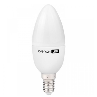 Светодиодная лампа CANYON BE14FR6W230VN Светодиодная лампа CANYON BE14FR6W230VNВ виде свечи<br>В интернет-магазине «Светодом» можно купить не только люстры и светильники, но и лампочки. В нашем каталоге представлены светодиодные, галогенные, энергосберегающие модели и лампы накаливания. В ассортименте имеются изделия разной мощности, поэтому у нас Вы сможете приобрести все необходимое для освещения. Лампа Canyon BE14FR6W230VN обеспечит отличное качество освещения. При покупке ознакомьтесь с параметрами в разделе «Характеристики», чтобы не ошибиться в выборе. Там же указано, для каких осветительных приборов Вы можете использовать лампу Canyon BE14FR6W230VNCanyon BE14FR6W230VN. Для оформления покупки воспользуйтесь «Корзиной». При наличии вопросов Вы можете позвонить нашим менеджерам по одному из контактных номеров. Мы доставляем заказы в Москву, Екатеринбург и другие города России.<br><br>Рекомендуемые колбы ламп: C35<br>Цветовая t, К: 4000<br>Тип лампы: LED - светодиодная<br>Тип цоколя: E14<br>MAX мощность ламп, Вт: 6<br>Диаметр, мм мм: 38<br>Длина, мм: 106,5<br>Общая мощность, Вт: эквивалент лампы накаливания 41 Ватт