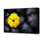 Картина с часами BL-2300 Topposters зонтики