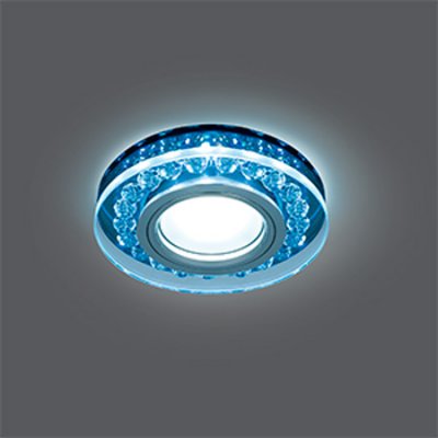 Светильник Gauss Backlight BL047 Кругл. Черный/Кристалл/Хром, Gu5.3, LED 4100K Светильник Gauss Backlight BL047 Кругл. Черный/Кристалл/Хром, Gu5.3, LED 4100KХрустальные<br>Встраиваемые светильники – популярное осветительное оборудование, которое можно использовать в качестве основного источника или в дополнение к люстре. Они позволяют создать нужную атмосферу атмосферу и привнести в интерьер уют и комфорт. Интернет-магазин «Светодом» предлагает стильный встраиваемый светильник Gauss Backlight BL047. Данная модель достаточно универсальна, поэтому подойдет практически под любой интерьер. Перед покупкой не забудьте ознакомиться с техническими параметрами, чтобы узнать тип цоколя, площадь освещения и другие важные характеристики. Приобрести встраиваемый светильник Gauss Backlight BL047 в нашем онлайн-магазине Вы можете либо с помощью «Корзины», либо по контактным номерам. Мы развозим заказы по Москве, Екатеринбургу и остальным российским городам.<br><br>S освещ. до, м2: 3<br>Тип лампы: галогенная/LED<br>Тип цоколя: GU5.3 (MR16)<br>Количество ламп: 1<br>MAX мощность ламп, Вт: 50<br>Диаметр, мм мм: 95<br>Диаметр врезного отверстия, мм: 65<br>Высота, мм: 35<br>Цвет арматуры: серебристый
