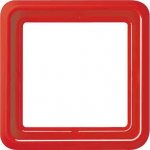 JUNG CD 500 Красный Рамка 1-я для клавиши 561 (CD581GLRT)