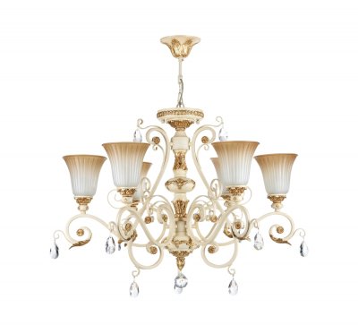 Люстра Maytoni CL1333-06-G Symphony Люстра Maytoni CL1333-06-G SymphonyПодвесные<br>Компания «Светодом» предлагает широкий ассортимент люстр от известных производителей. Представленные в нашем каталоге товары выполнены из современных материалов и обладают отличным качеством. Благодаря широкому ассортименту Вы сможете найти у нас люстру под любой интерьер. Мы предлагаем как классические варианты, так и современные модели, отличающиеся лаконичностью и простотой форм. Стильная люстра Maytoni CL1333-06-G станет украшением любого дома. Эта модель от известного производителя не оставит равнодушным ценителей красивых и оригинальных предметов интерьера. Люстра Maytoni CL1333-06-G обеспечит равномерное распределение света по всей комнате. При выборе обратите внимание на характеристики, позволяющие приобрести наиболее подходящую модель. Купить понравившуюся люстру по доступной цене Вы можете в интернет-магазине «Светодом».<br><br>S освещ. до, м2: 18<br>Тип цоколя: E14<br>Количество ламп: 6<br>MAX мощность ламп, Вт: 60<br>Диаметр, мм мм: 750<br>Высота, мм: 610