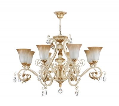 Люстра Maytoni CL1333-08-G Symphony Люстра Maytoni CL1333-08-G SymphonyПодвесные<br>Компания «Светодом» предлагает широкий ассортимент люстр от известных производителей. Представленные в нашем каталоге товары выполнены из современных материалов и обладают отличным качеством. Благодаря широкому ассортименту Вы сможете найти у нас люстру под любой интерьер. Мы предлагаем как классические варианты, так и современные модели, отличающиеся лаконичностью и простотой форм. Стильная люстра Maytoni CL1333-08-G станет украшением любого дома. Эта модель от известного производителя не оставит равнодушным ценителей красивых и оригинальных предметов интерьера. Люстра Maytoni CL1333-08-G обеспечит равномерное распределение света по всей комнате. При выборе обратите внимание на характеристики, позволяющие приобрести наиболее подходящую модель. Купить понравившуюся люстру по доступной цене Вы можете в интернет-магазине «Светодом».<br><br>Установка на натяжной потолок: Да<br>S освещ. до, м2: 24<br>Тип цоколя: E14<br>Количество ламп: 8<br>MAX мощность ламп, Вт: 60<br>Диаметр, мм мм: 880<br>Высота, мм: 630